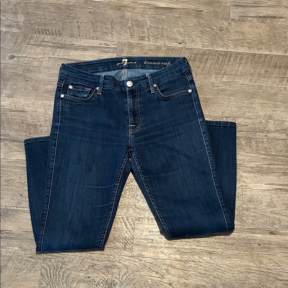 7 For All Mankind kimmie Crop Skinny Jeans